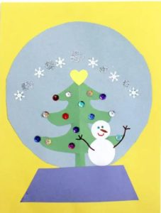 Snow globe craft