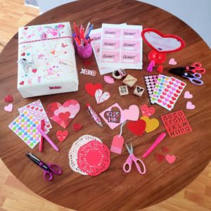 Valentine's craft supplies